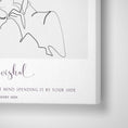 Load image into Gallery viewer, Personalized Line Art - Affection Nook At You Canvas Gallery Wrap