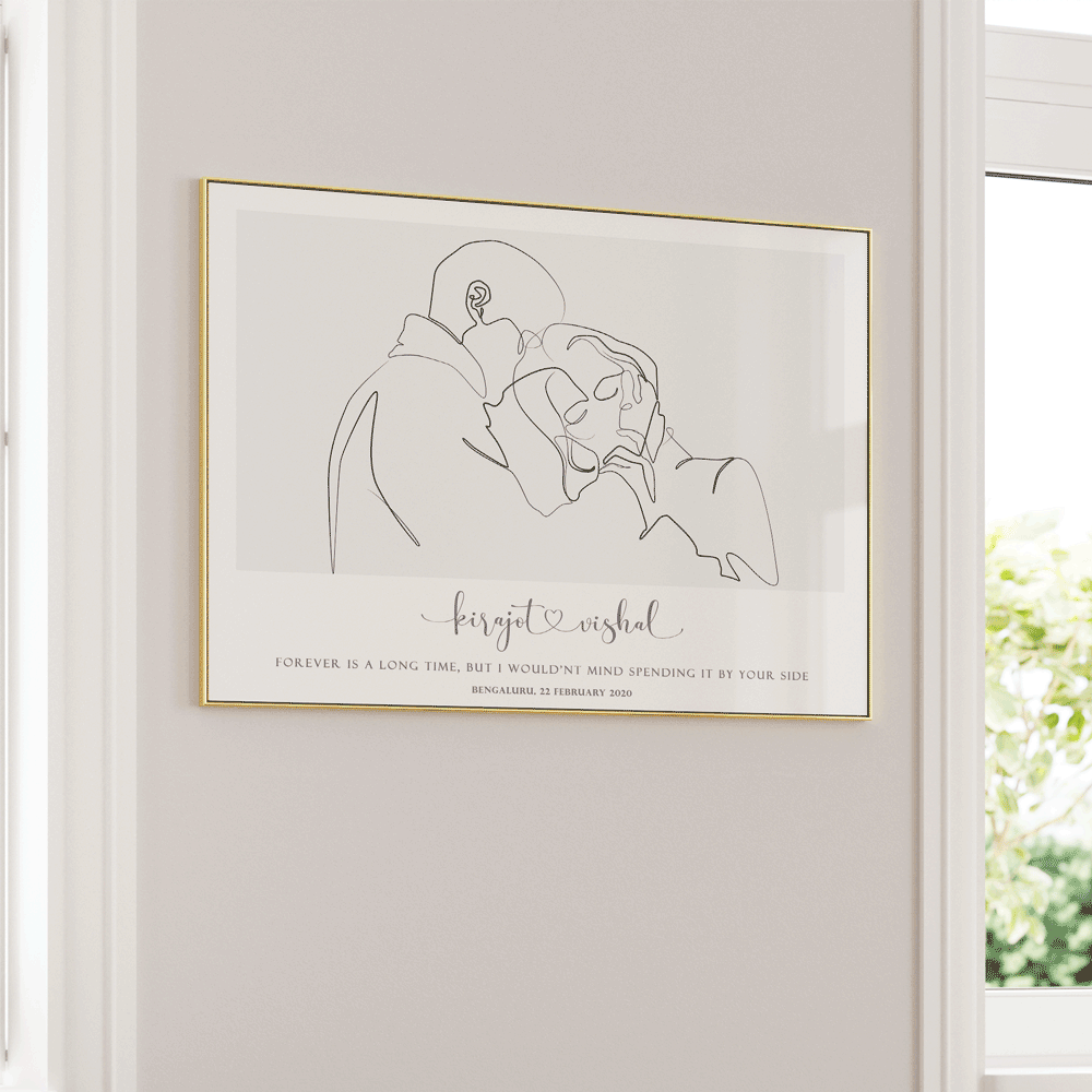 Personalized Line Art - Affection Nook At You