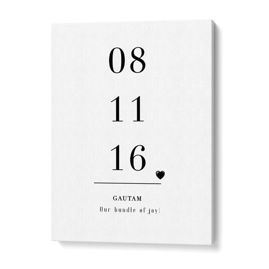 Personalized Date Wall Journals Matte Paper Rolled Art
