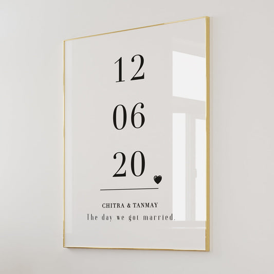Personalized Date Wall Journals