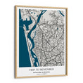 Load image into Gallery viewer, Personalized Map Art - Midnight Metropolis
