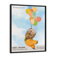 Load image into Gallery viewer, Personalized Birth Poster - Baby Bear Wall Journals Matte Paper Black Frame
