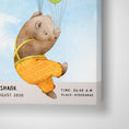 Load image into Gallery viewer, Personalized Birth Poster - Baby Bear Wall Journals  
