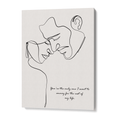Load image into Gallery viewer, Personalized Line Art - Love (Beige) Nook At You  
