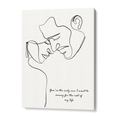 Load image into Gallery viewer, Personalized Line Art - Love (White) Nook At You  

