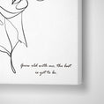 Load image into Gallery viewer, Personalized Line Art - Embrace (White) Nook At You Canvas Gallery Wrap
