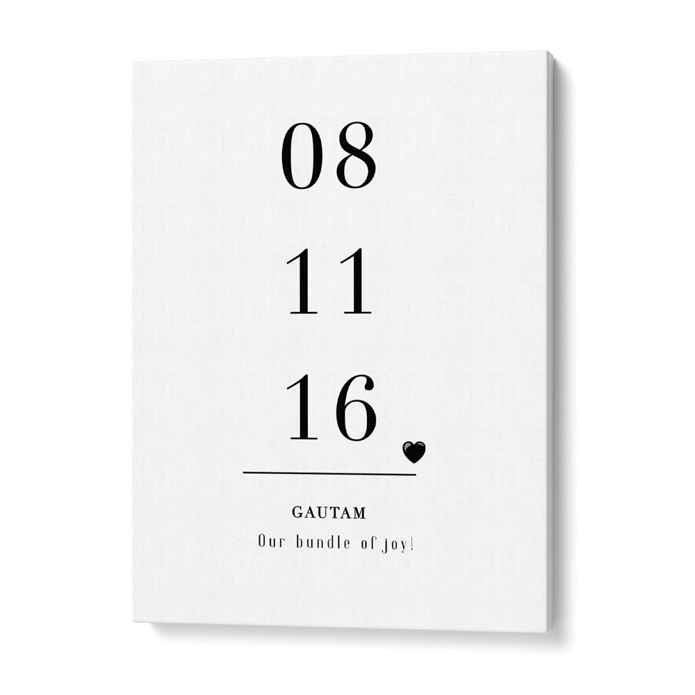 Personalized Date Wall Journals Matte Paper Rolled Art