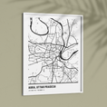 Load image into Gallery viewer, Map Art - White - Pantone Wall Journals  
