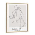 Load image into Gallery viewer, Personalized Line Art - Dance Nook At You Matte Paper Wooden Frame
